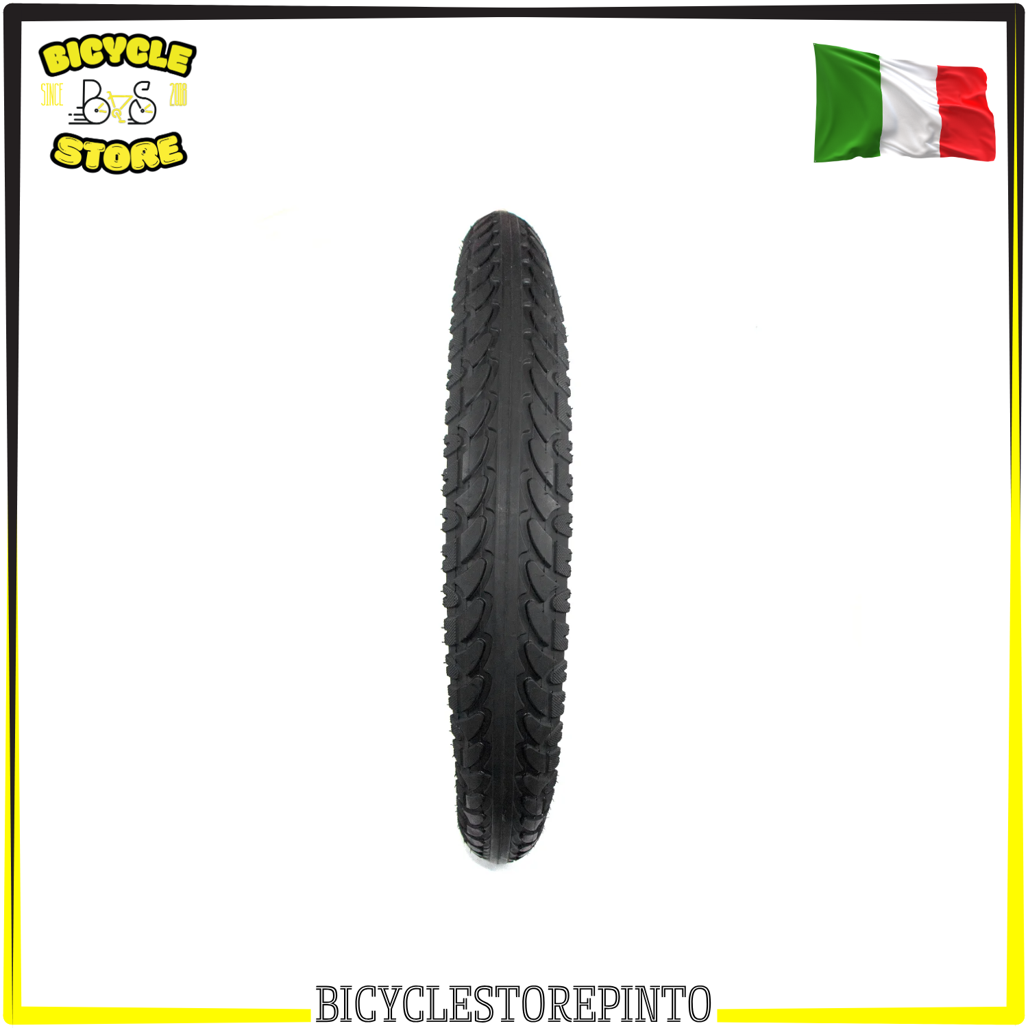Pneumatico BLACKCAT 18×2.50 Tubetype con Camera d’Aria – Nero - immagine 3