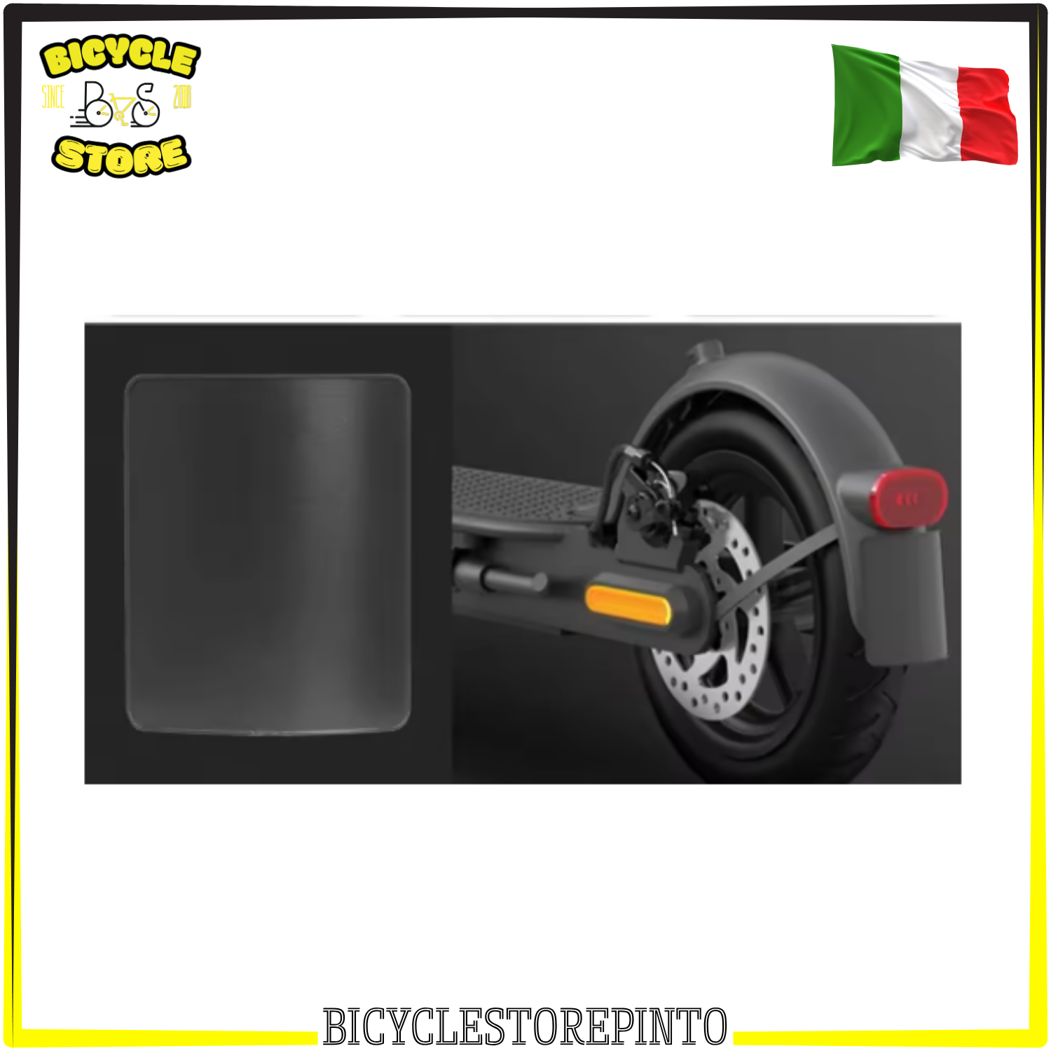Supporto Targa per Monopattino Elettrico – Fissaggio su Parafango Posteriore - immagine 4