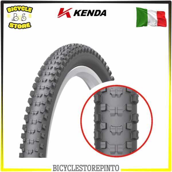 Copertone KENDA NEVEGAL K1010 26x2.35 – MTB, DTC, 60 TPI, Rigido, Nero