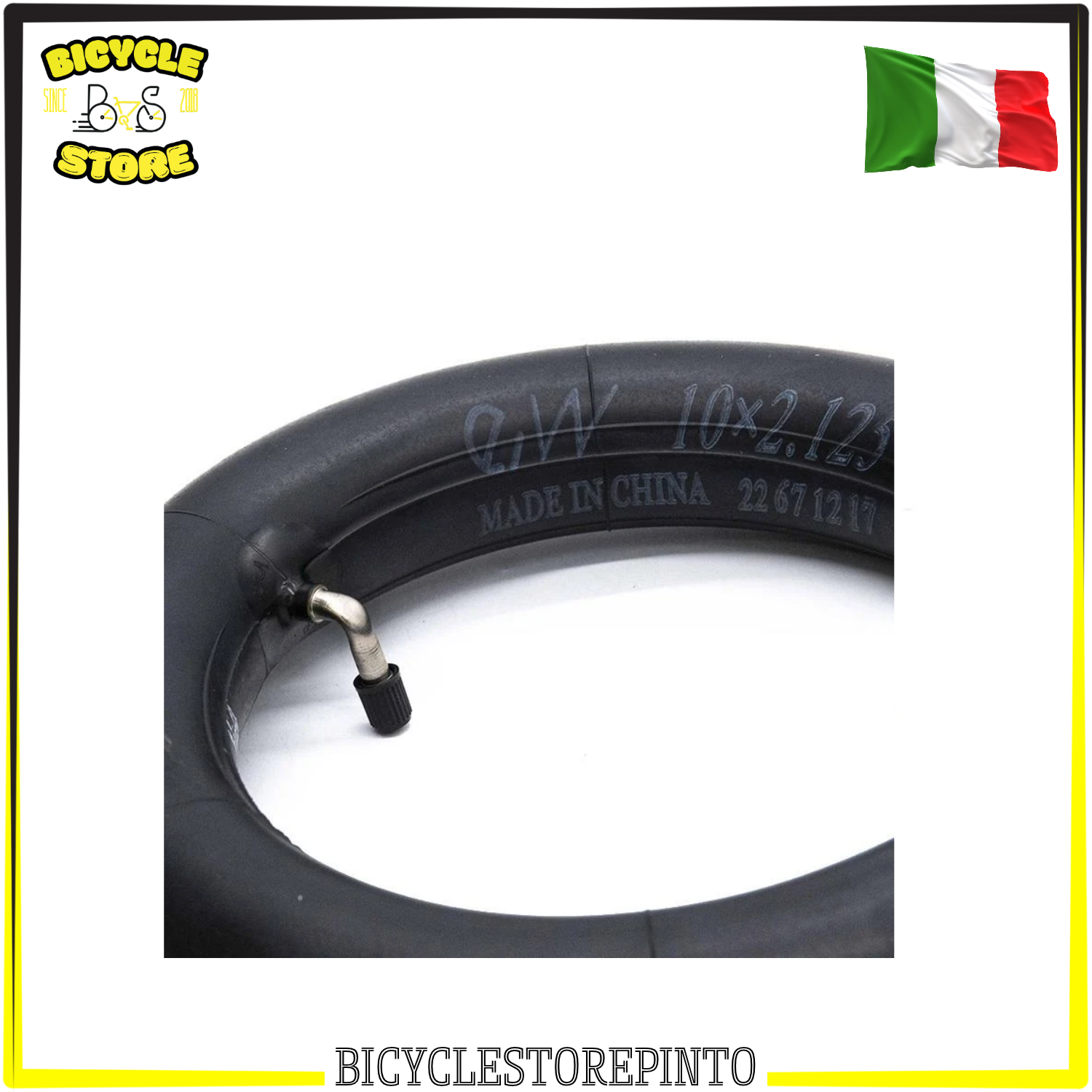 Camera d'Aria EWHEEL 10x2.125 per Monopattino Elettrico – Compatibile Xiaomi, Ninebot, SmartGyro, Motus e Wispeed - immagine 4